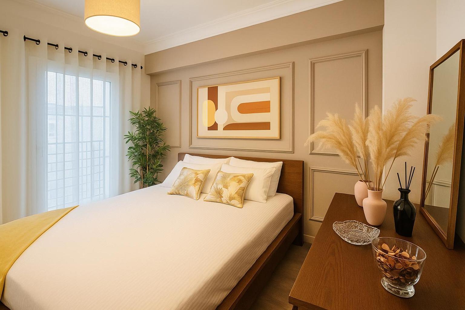 Architects Haven In Luxury 3br - Near Train & Tramway شقة *